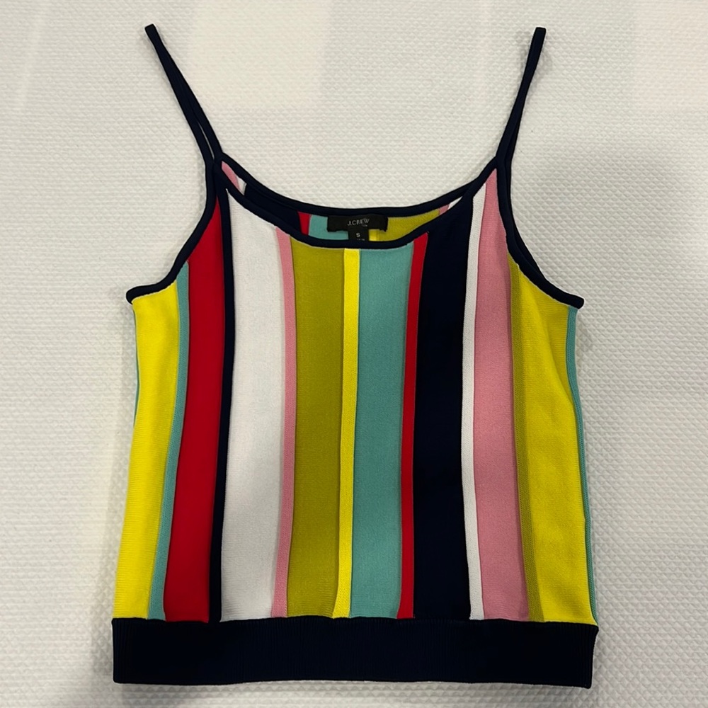 J.crew striped tank!